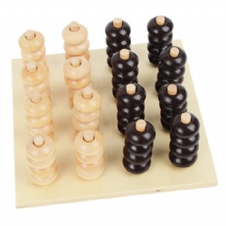 wooden montessori 3D Connect Four games