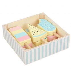 wooden montessori  American Ice Cream Sensory Play Toy