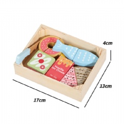 wooden montessori  seafood cutting toys