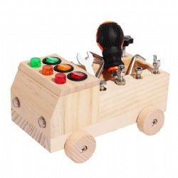 led car busy board toys