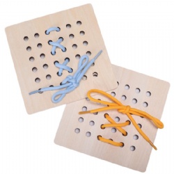 wooden rope board games toys