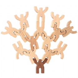 wooden stacking block toys