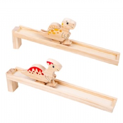 wooden animal sliding toys