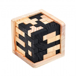 wooden luban lock toys