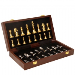 metal chess set