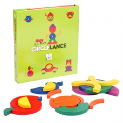 circle lance wooden toys