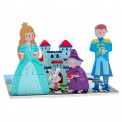 Christmas wooden puzzle toys