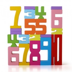 Wood Stacking Balance Number Blocks Game
