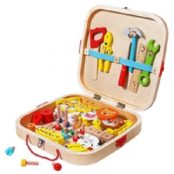 Wooden Animal Tools Set