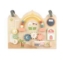 2-in-1 Wooden Busy Board Toys