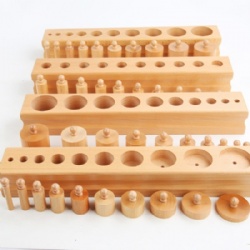 Wooden Ladder Blocks Toys
