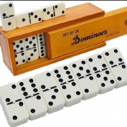 domino games sets with case