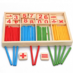 wooden montessori Kids' Arithmetic Addition & Subtraction Learning Set toys